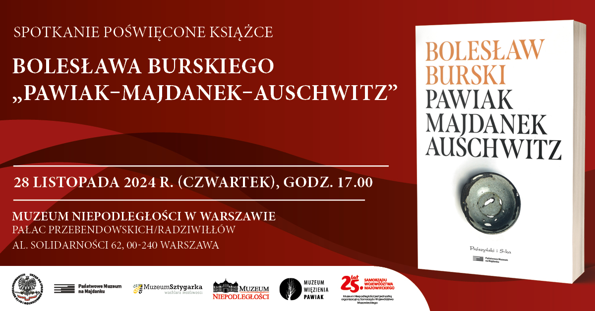 Baner PAWIAK MAJDANEK AUSCHWITZ