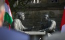2025.09.18   uroczystosc przed pomnikiem henryka slawika i jozsefa antalla seniora  