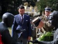 2025.09.18   uroczystosc przed pomnikiem henryka slawika i jozsefa antalla seniora  