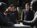 2025.09.18   uroczystosc przed pomnikiem henryka slawika i jozsefa antalla seniora  