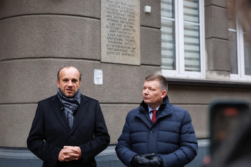 2026.01.28   krakow   rocznica zamachu na hitlerowski urzad pracy  