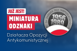 Już jest Miniatura Odznaki Honorowej DOA! Można składać wnioski