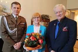 Medal Pro Patria dla Bożeny Grażyny Kawenczyńskiej