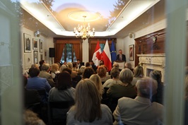 Spotkanie z Andrzejem Poczobutem i Szefem Urzędu w Konsulacie Generalnym RP w Toronto